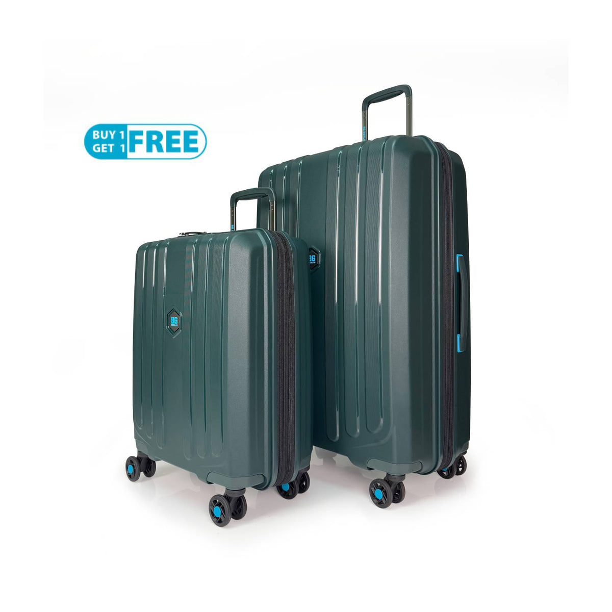 Set de Maletas BG Berlin Enduro Neo (Grande + Cabina) Verde Forest