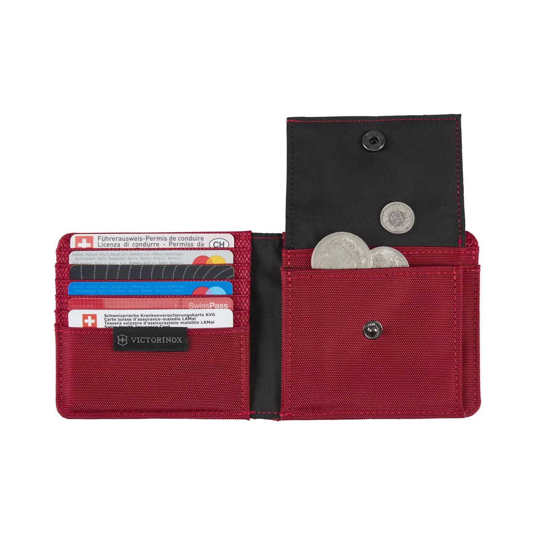 BILLETERA RFID VICTORINOX BIFOLD CON MONEDERO