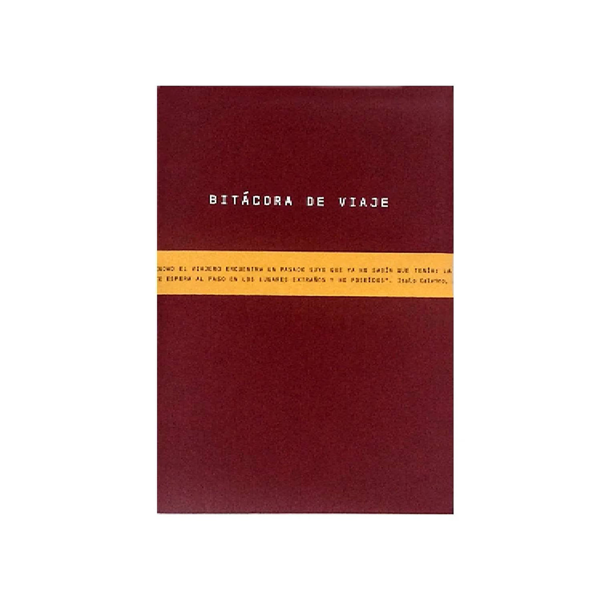 BITÁCORA DE VIAJE ROJA - Pilgrim Tienda para viajeros
