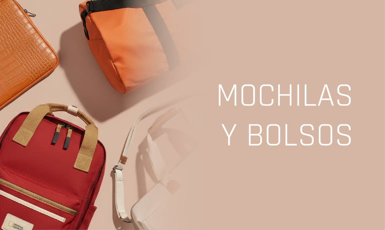 Mochilas y Bolsos.