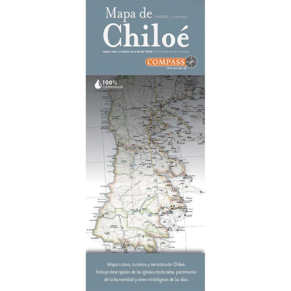 Mapa Turistico Chiloe - Pilgrim Tienda para viajeros