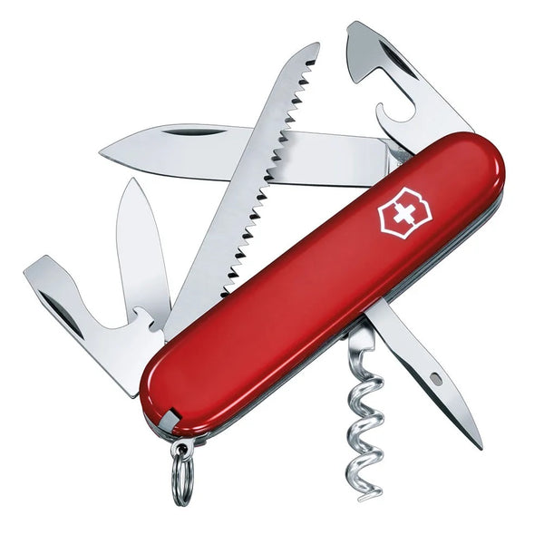 NAVAJA VICTORINOX CAMPER CON 13 FUNCIONES - Pilgrim Tienda para viajeros
