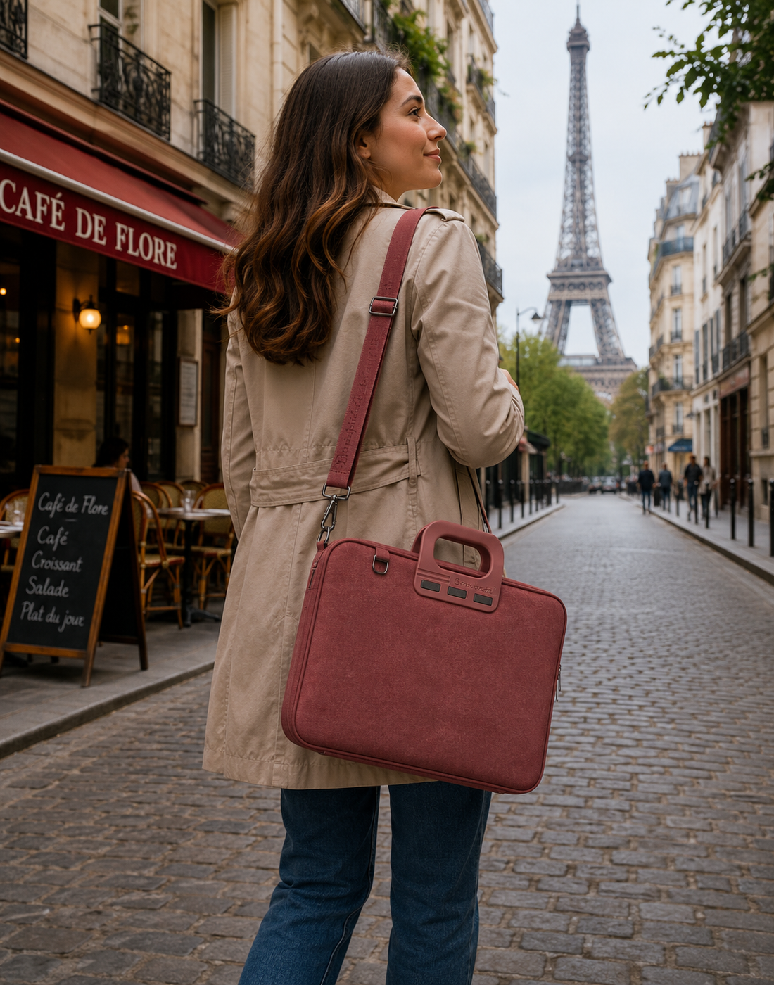 BOLSO BOMBATA DENIM PARA NOTEBOOK 15,6"