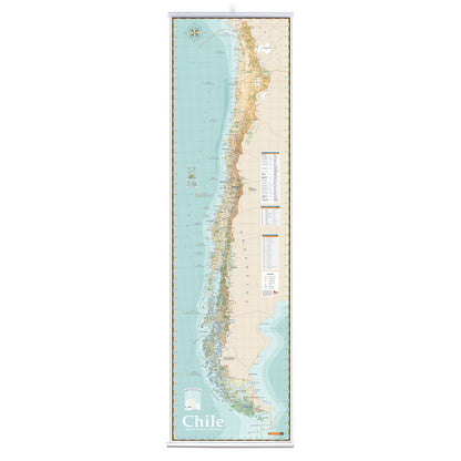 Mapa Físico de Chile