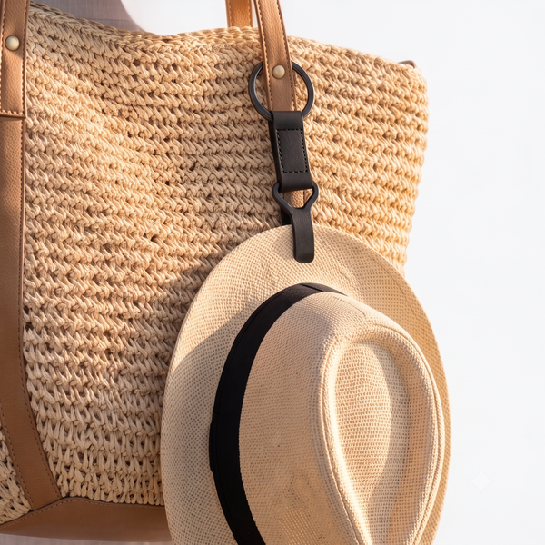 CLIP PARA  SOMBRERO DE VIAJE CON ENGANCHE DE ARO - Pilgrim Tienda para viajeros