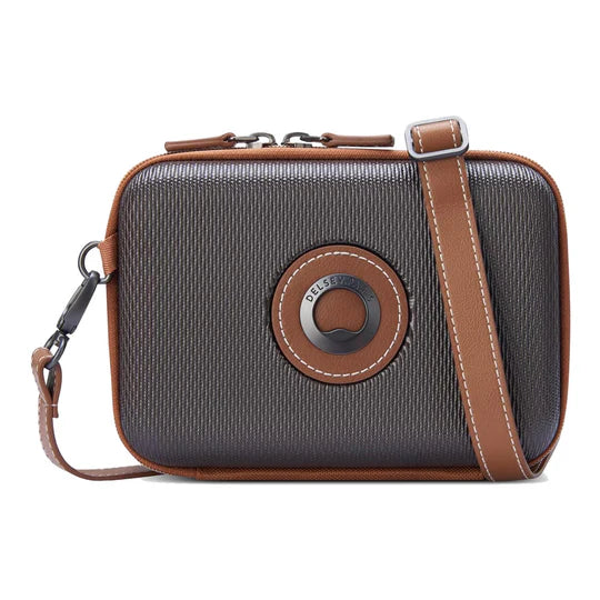 Cartera Clutch Delsey Chatelet Air 2.0 con Bolsillo RFID - Café