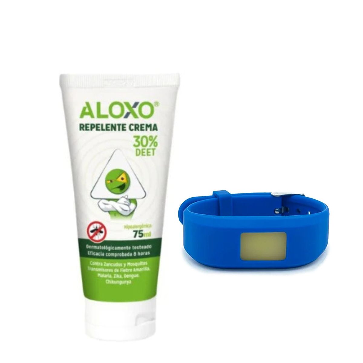 Kit Repelente Viajero Apto Cabina - Crema + Pulsera - Pilgrim Tienda para viajeros