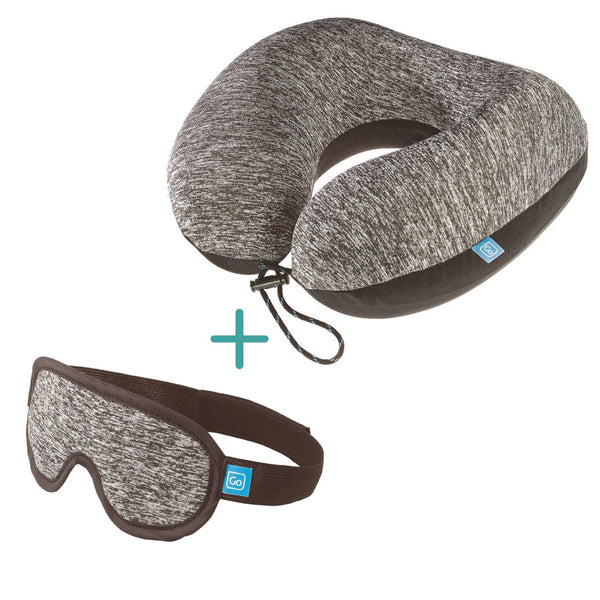 Almohada + Antifaz con toques azules - Pilgrim Tienda para viajeros