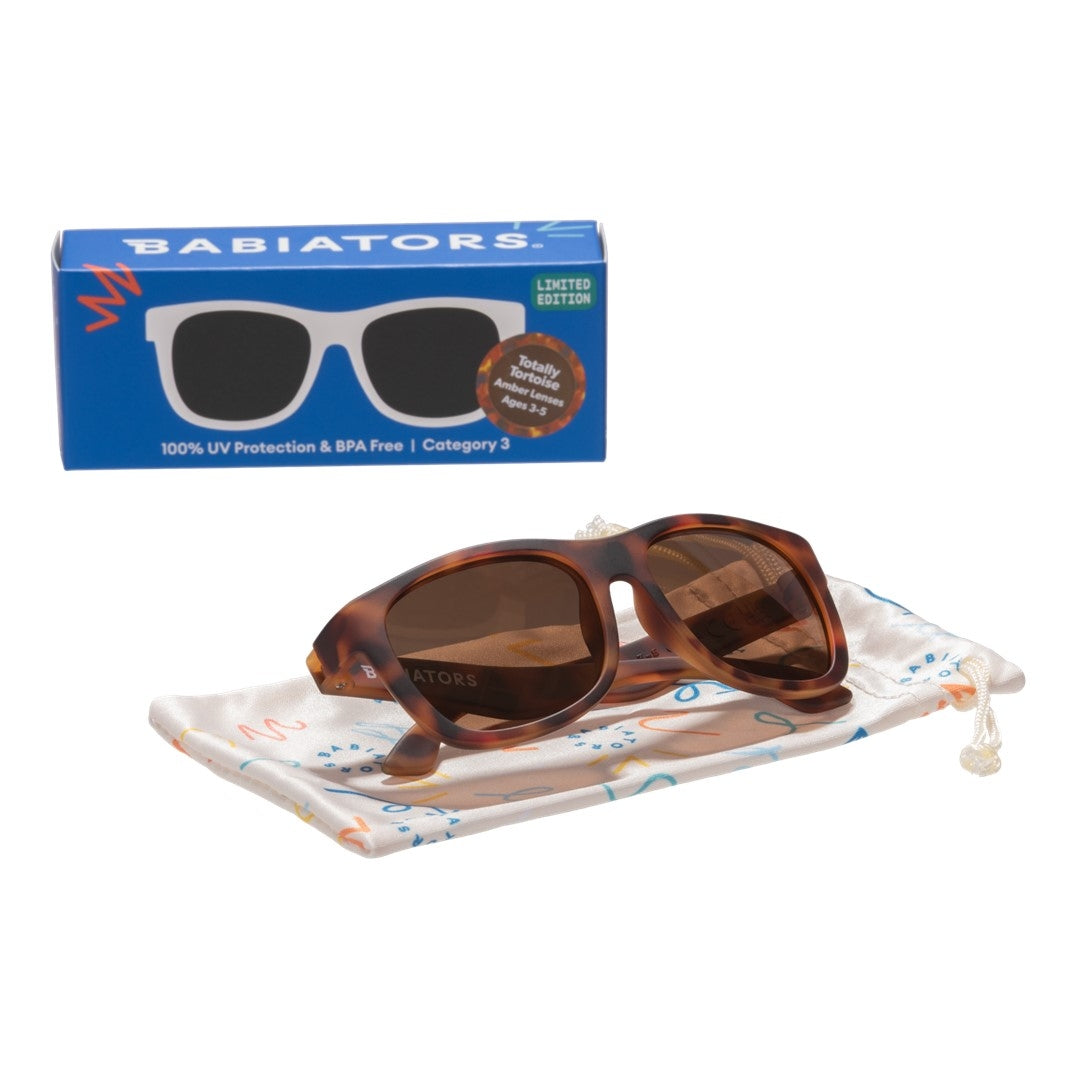LENTES NIÑOS BABIATORS NAVIGATOR TORTOISE| SMOKE - Pilgrim Tienda para viajeros