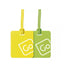 PAR DE IDENTIFICADORES DE EQUIPAJE GO TRAVEL - Pilgrim Tienda para viajeros