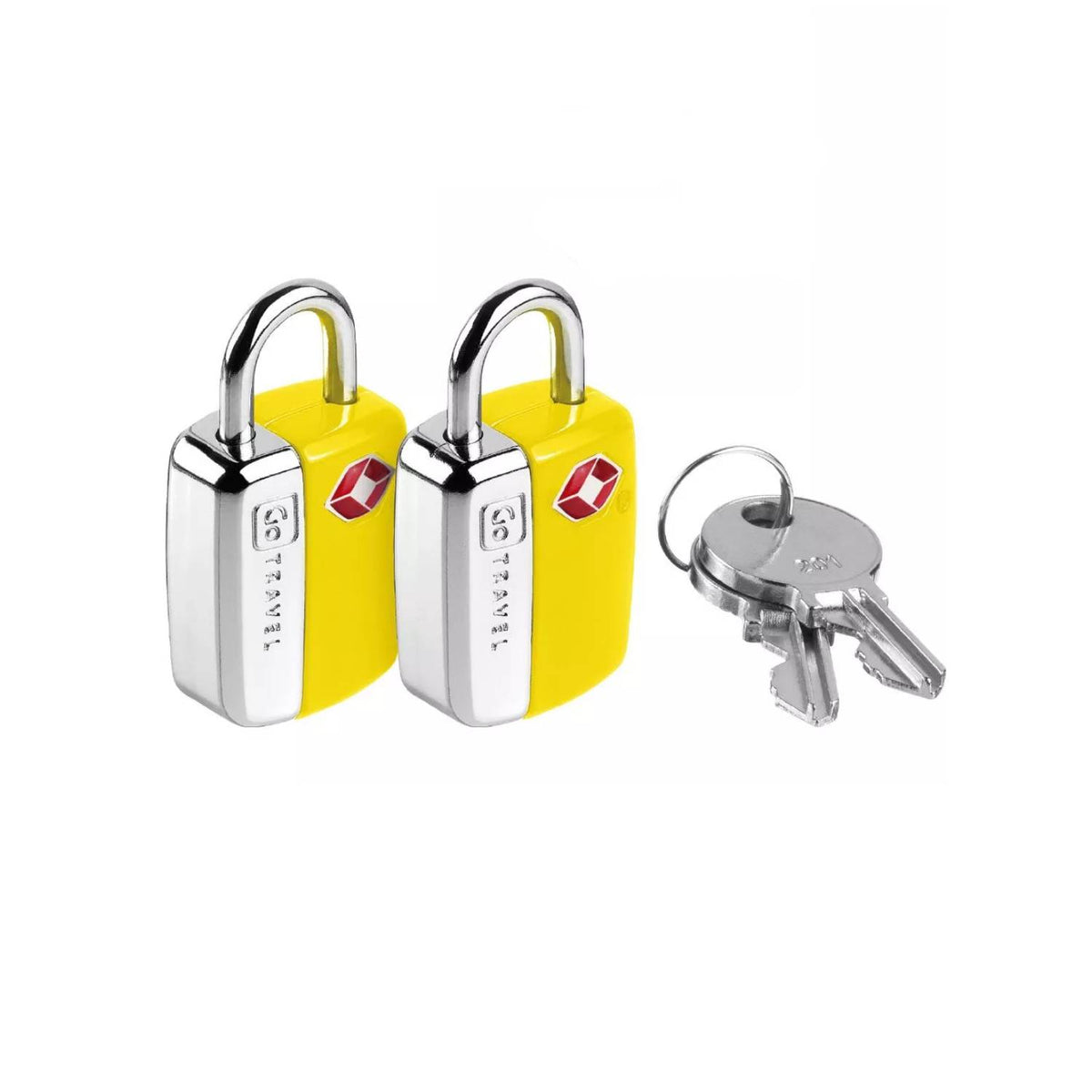PAR DE MINI CANDADOS TSA CON LLAVE - Pilgrim Tienda para viajeros