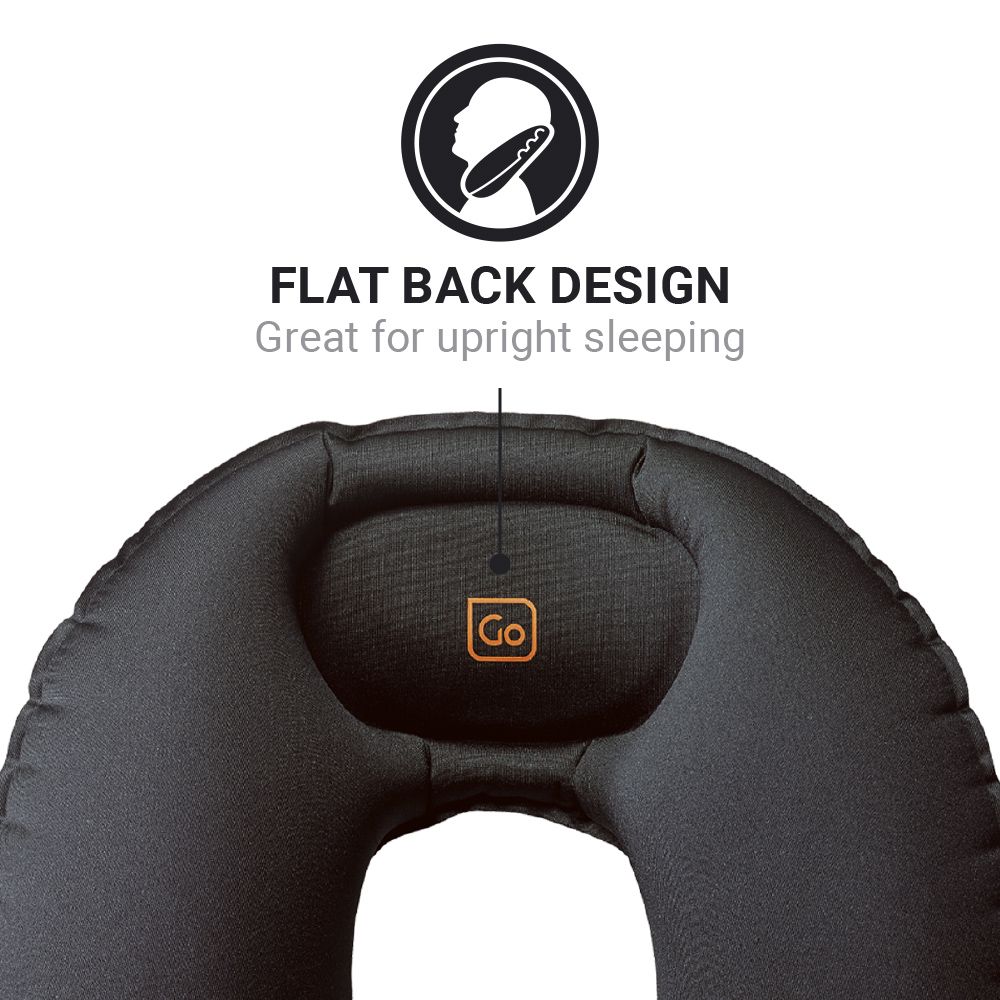 ALMOHADA INFLABLE COMPACTA NEGRO