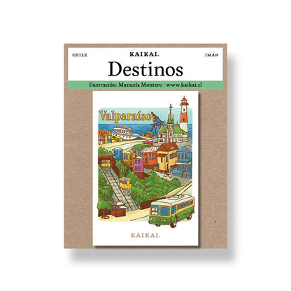 Kaikai Iman Destino Valparaiso - Pilgrim Tienda para viajeros