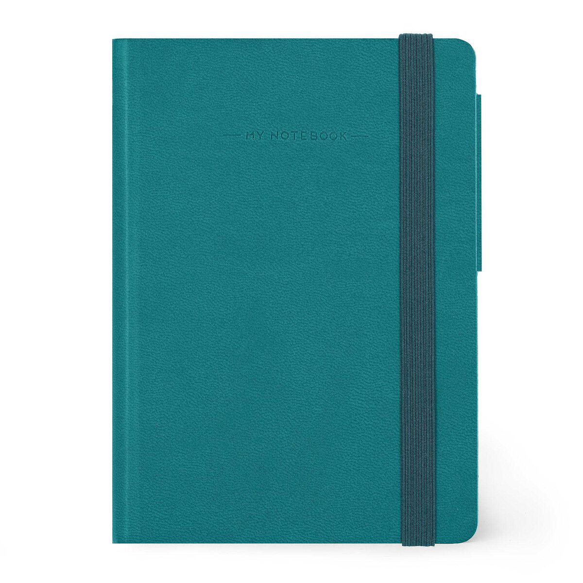 Libreta/ Bitácora de Viaje Legami color petróleo | 192 Páginas de líneas, Tapa Dura - Pilgrim Tienda para viajeros