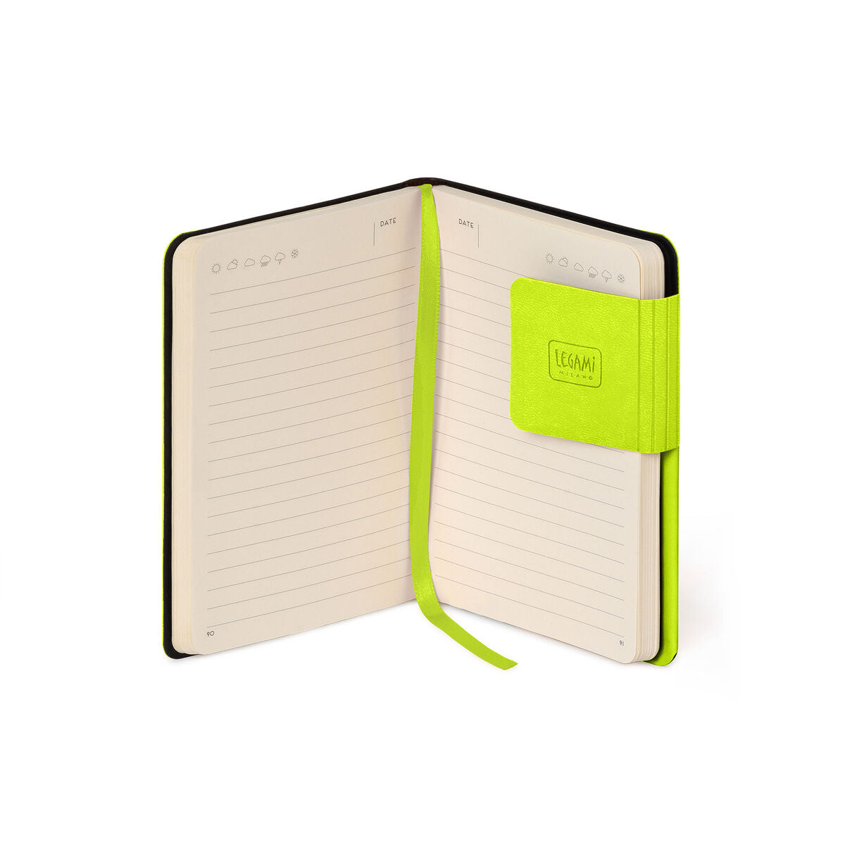 Libreta/ Bitácora de Viaje Legami | 192 Páginas de líneas, Tapa Dura - Pilgrim Tienda para viajeros