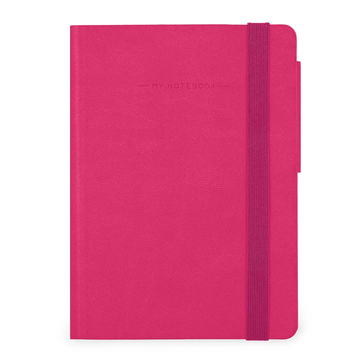 Libreta/ Bitácora de Viaje Legami color fucsia | 192 Páginas de líneas, Tapa Dura - Pilgrim Tienda para viajeros