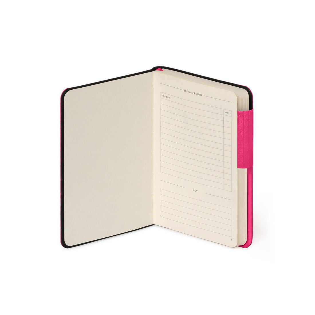 Libreta/ Bitácora de Viaje Legami color fucsia | 192 Páginas de líneas, Tapa Dura - Pilgrim Tienda para viajeros