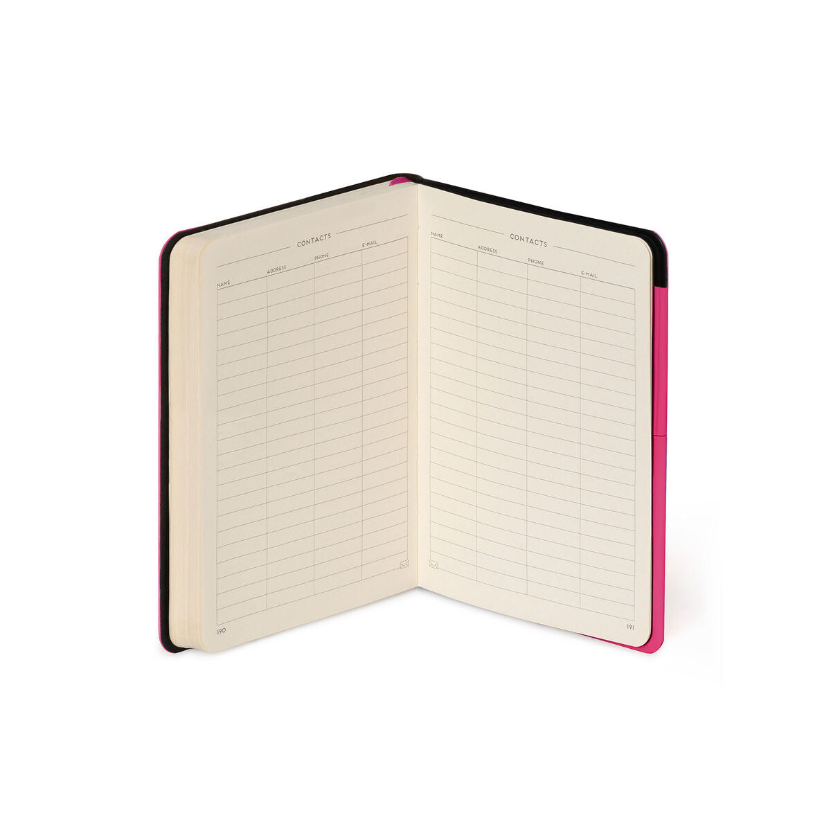 Libreta/ Bitácora de Viaje Legami color fucsia | 192 Páginas de líneas, Tapa Dura - Pilgrim Tienda para viajeros