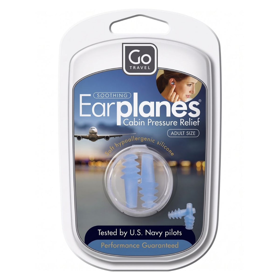Tapones de Oído Presión Cabina Earplanes (Adultos)