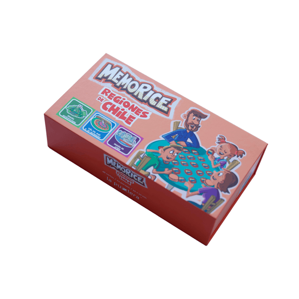 MEMORICE REGIONES Y CIUDADES DE CHILE 48 PIEZAS