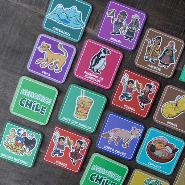 MEMORICE CHILE 48 PIEZAS