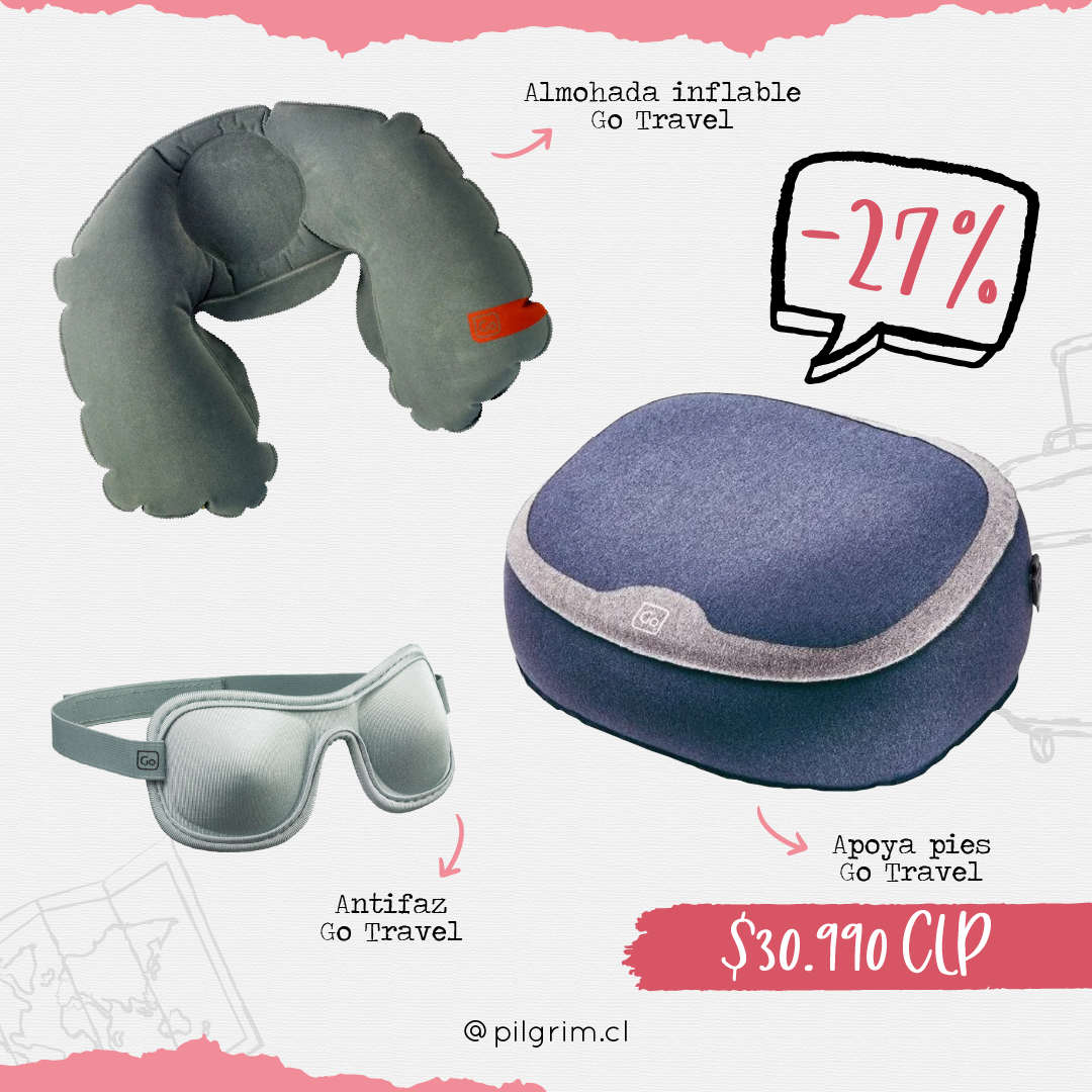 APOYA PIES + ALMOHADA INFLABLE + ANTIFAZ