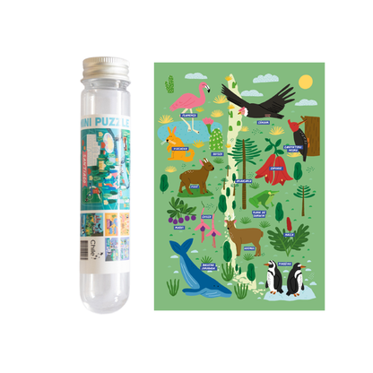 MINI PUZZLE FLORA Y FAUNA 150 PIEZAS - Pilgrim Tienda para viajeros