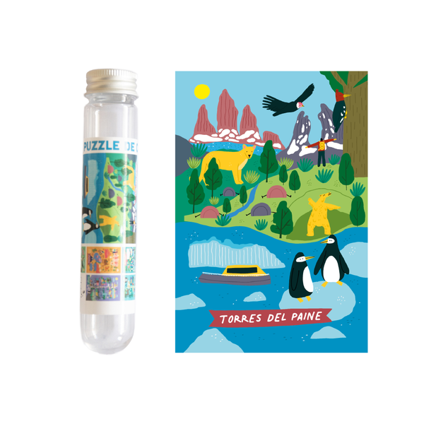MINI PUZZLE TORRES DEL PAINE 150 PIEZAS - Pilgrim Tienda para viajeros