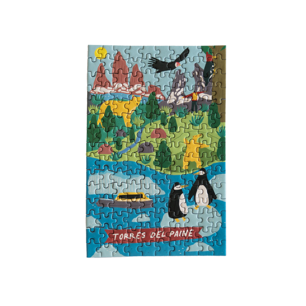 MINI PUZZLE TORRES DEL PAINE 150 PIEZAS - Pilgrim Tienda para viajeros