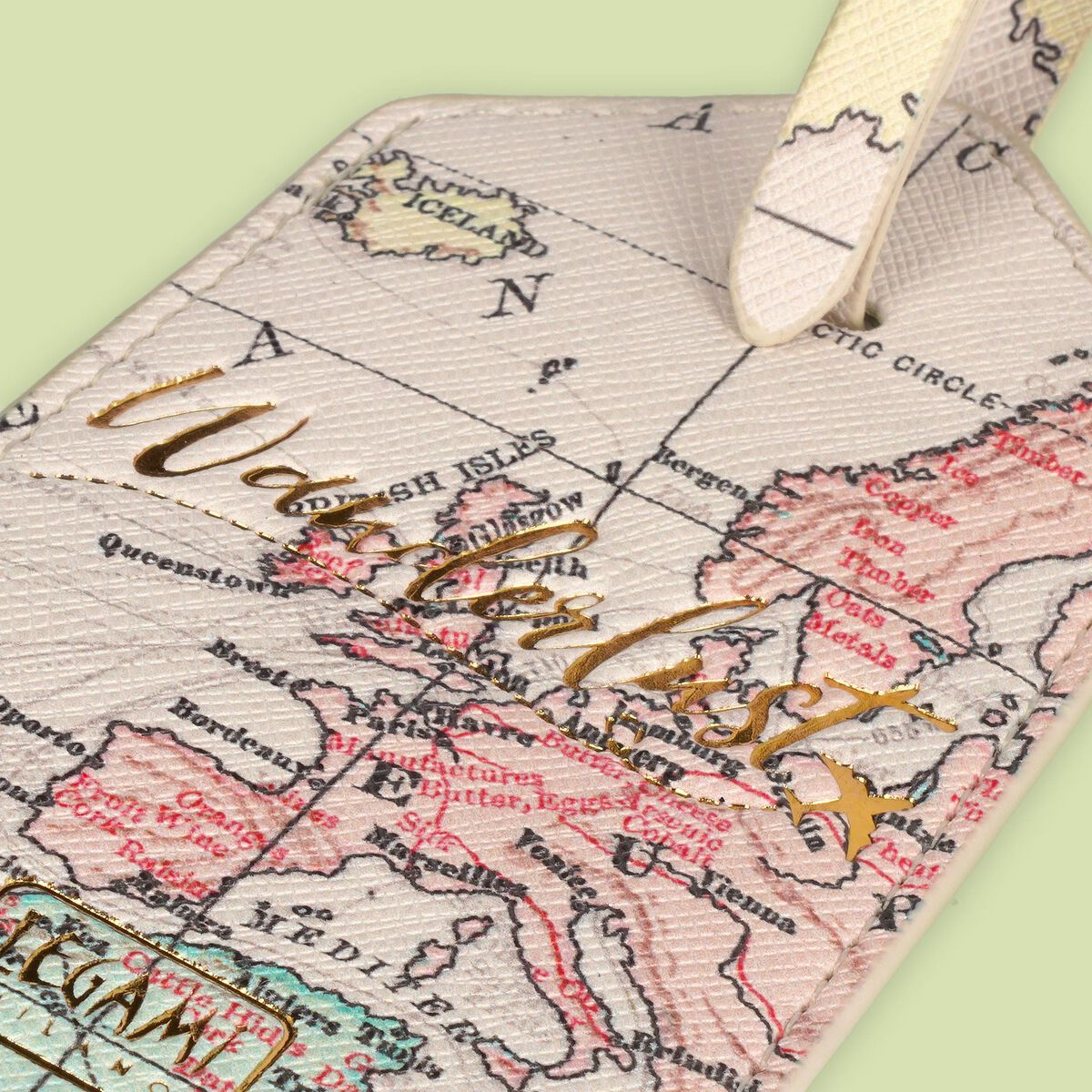 Etiqueta para Maleta Legami Travel | Identificador de Equipaje con Correa Ajustable - Pilgrim Tienda para viajeros