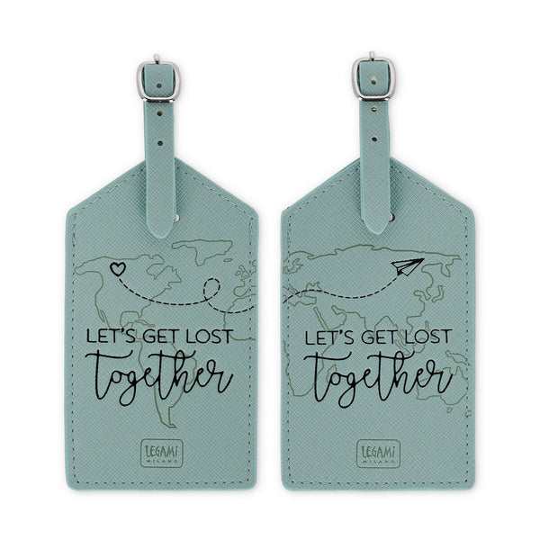 Set de 2 Etiquetas para Equipaje Legami "Let&<img src=