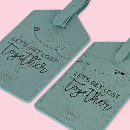 Set de 2 Etiquetas para Equipaje Legami "Let&