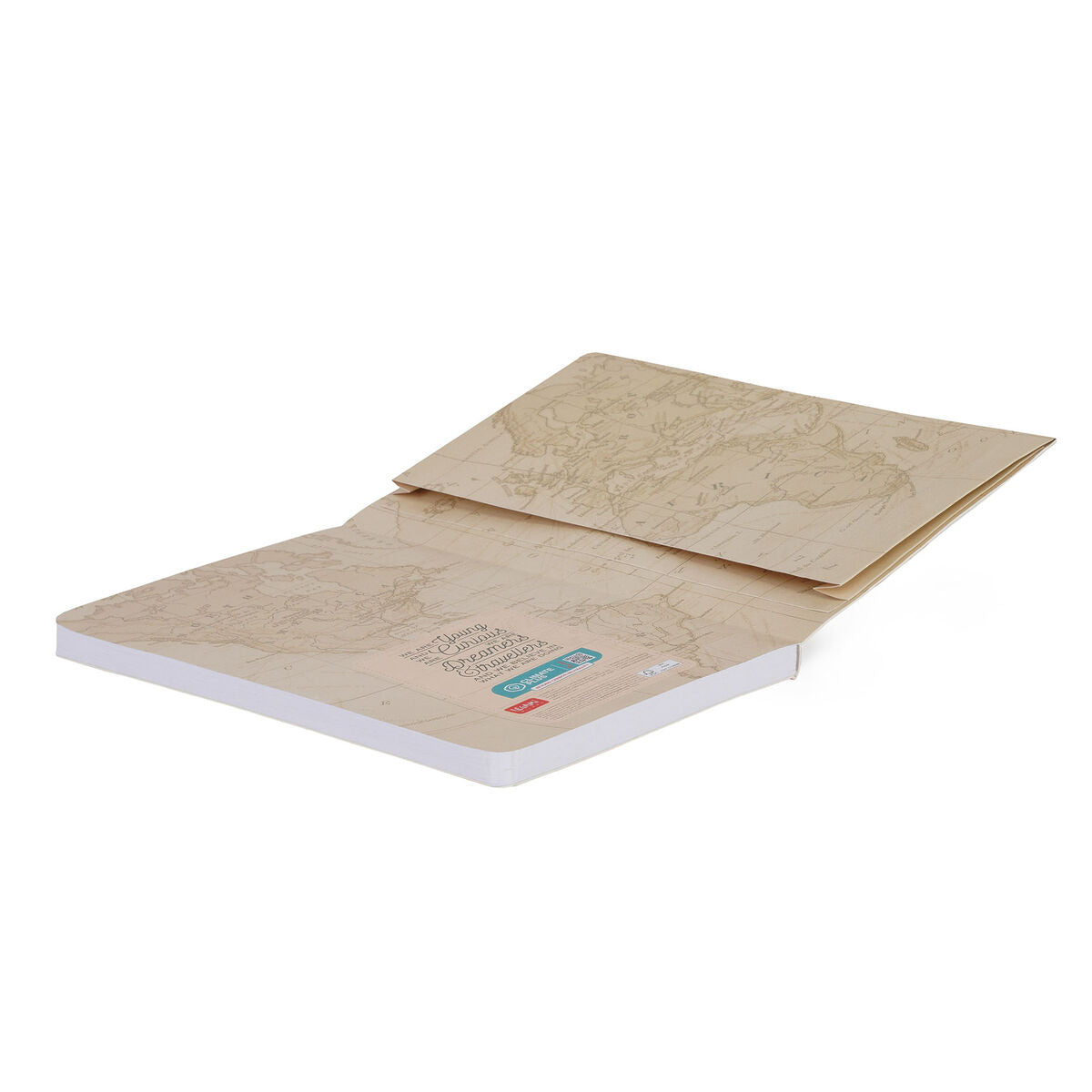 Cuaderno Mediano Legami Travel | 164 Páginas de Líneas, Tapa Dura y elástico - Pilgrim Tienda para viajeros