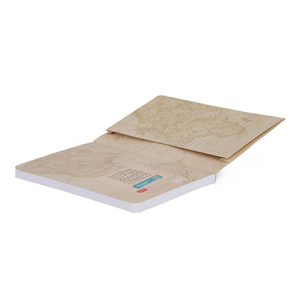 Cuaderno Mediano Legami Travel | 164 Páginas de Líneas, Tapa Dura y elástico - Pilgrim Tienda para viajeros