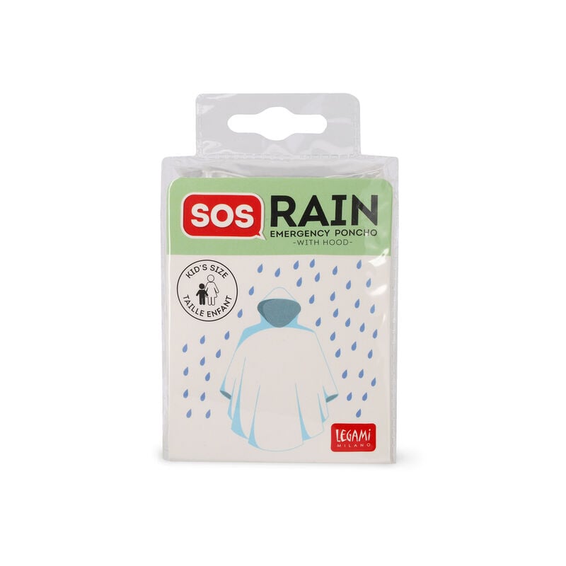 PONCHO IMPERMEABLE DESECHABLE NIÑOS - Pilgrim Tienda para viajeros