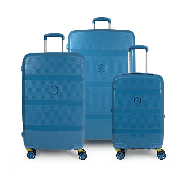 **PREVENTA EXCLUSIVA 25% OFF**SET 3 MALETAS (CABINA + MEDIANA + GRANDE) BG BERLIN ZIP² - Pilgrim Tienda para viajeros