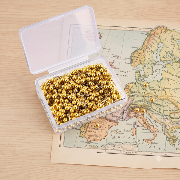 BOLSA 50 PINS PARA MAPAS PINEABLES - Pilgrim Tienda para viajeros