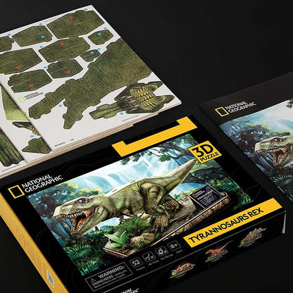 PUZZLE NATGEO TIRANOSAURIO REX 3D