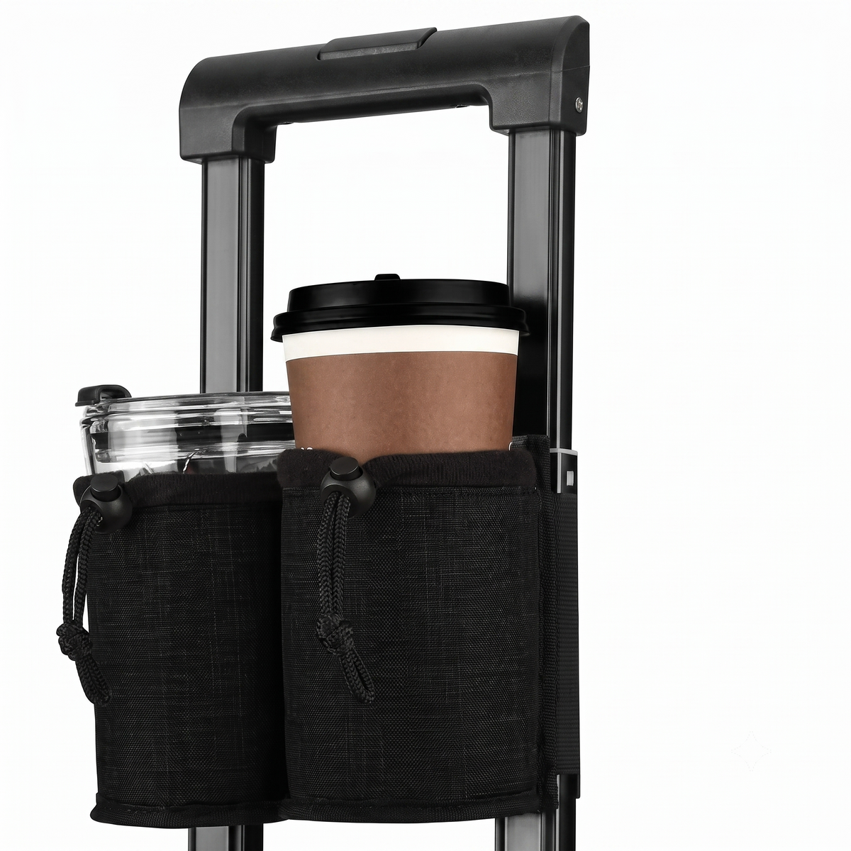 PORTAVASO PARA MALETA - Negro