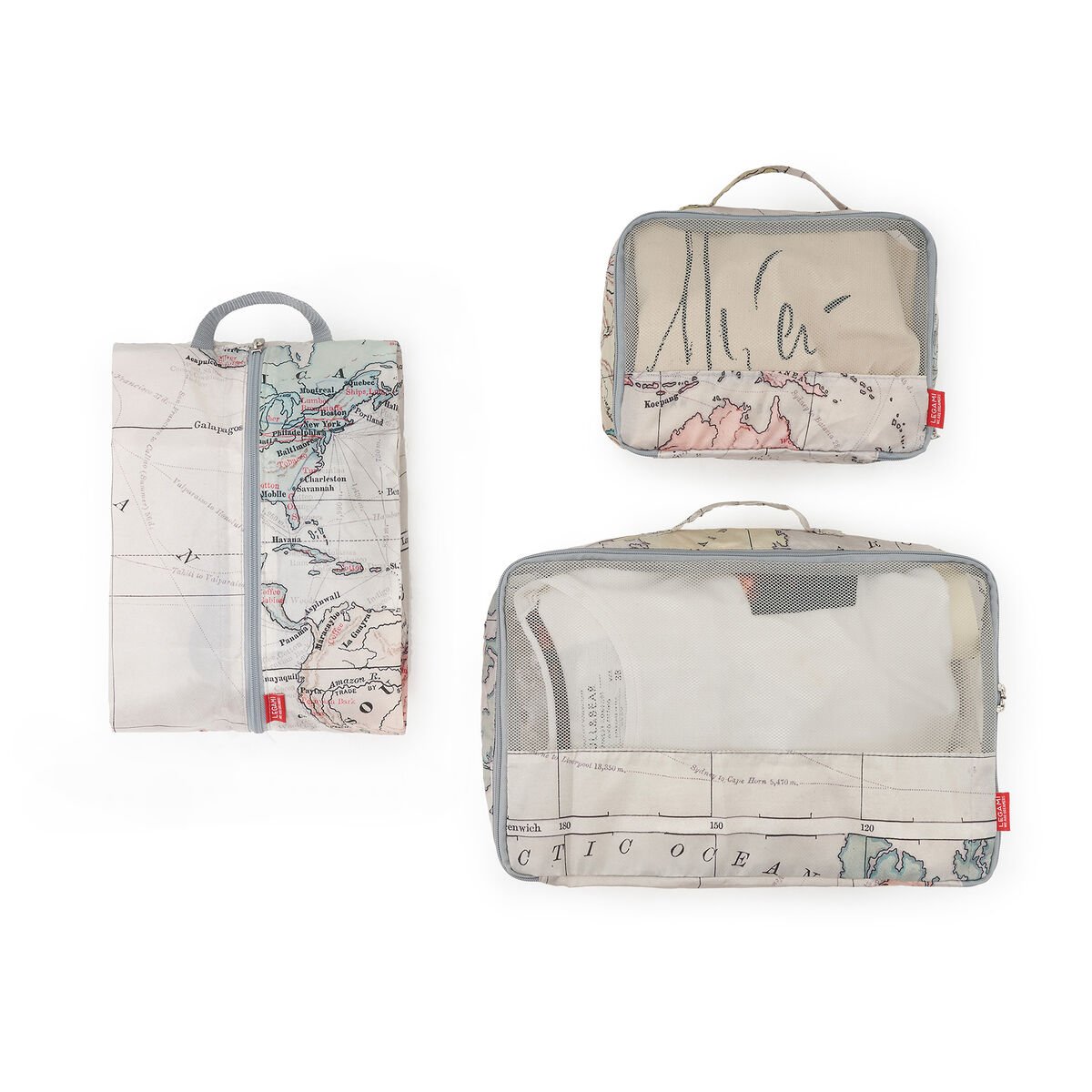 BOLSAS ORGANIZADORAS LEGAMI - SET DE 3 EQUIPAJE - Pilgrim Tienda para viajeros