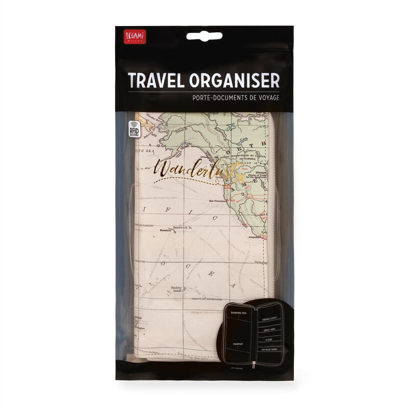 PORTA DOCUMENTOS RFID TRAVEL - Pilgrim Tienda para viajeros