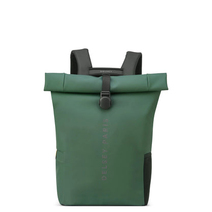 MOCHILA DELSEY PORTANOTEBOOK ROLLTOP IMPERMEABLE 26 Lts TURENNE SOFT 26 LT - Pilgrim Tienda para viajeros