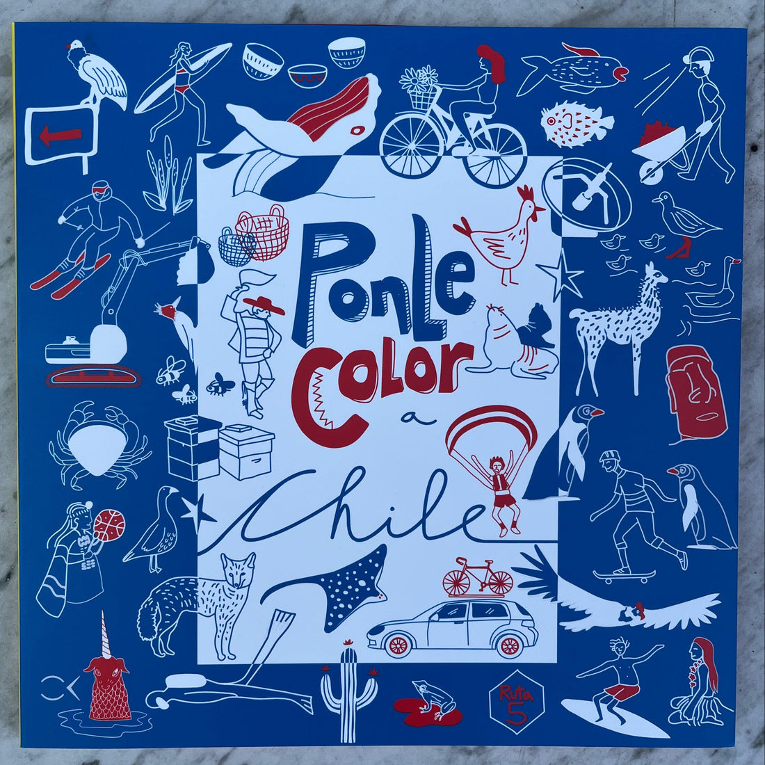 BITACORA PONLE COLOR A CHILE