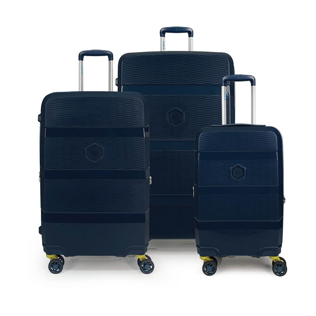 **PREVENTA EXCLUSIVA 25% OFF**SET 3 MALETAS (CABINA + MEDIANA + GRANDE) BG BERLIN ZIP² - Pilgrim Tienda para viajeros