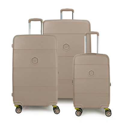 **PREVENTA EXCLUSIVA 25% OFF**SET 3 MALETAS (CABINA + MEDIANA + GRANDE) BG BERLIN ZIP² - Pilgrim Tienda para viajeros