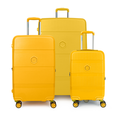 **PREVENTA EXCLUSIVA 25% OFF**SET 3 MALETAS (CABINA + MEDIANA + GRANDE) BG BERLIN ZIP² - Pilgrim Tienda para viajeros