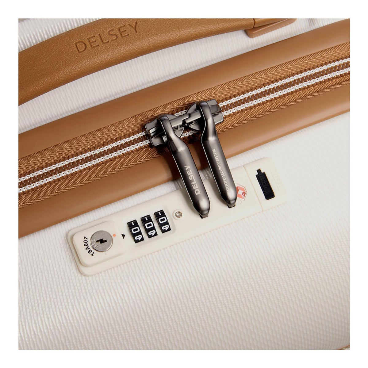 MALETA DE CABINA (10 Kg) DELSEY CHATELET AIR 2.0 BEIGE 38 LTS - Pilgrim Tienda para viajeros