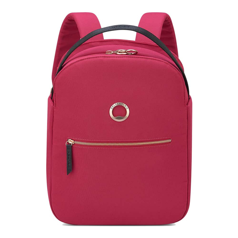 MOCHILA DELSEY SECURSTYLE CON BOLSILLO RFID PARA NOTEBOOK 13" 12 LTS - Rosado