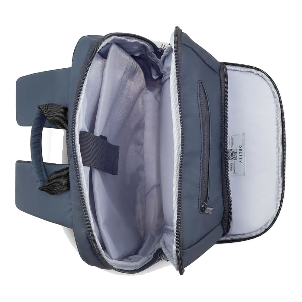 MOCHILA DELSEY PARVIS PLUS IMPERMEABLE PARA NOTEBOOK 15,6" 22 LTS - Pilgrim Tienda para viajeros