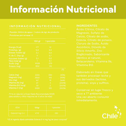 ELECTROLITOS HIDRATANTES VIAJES/JET LAG SABOR PIÑA ZERO (1 SOBRE)